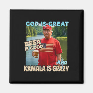Aimant Dieu Est Grande Bière Est Bonne Et Kamala Sont Fou