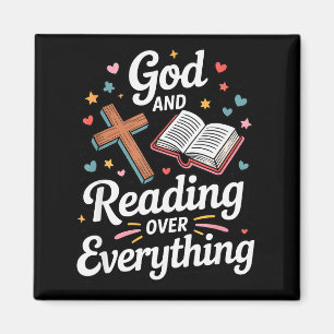 Aimant Dieu et la lecture sur tout la foi biblique