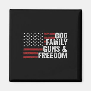 Aimant Dieu Famille Armes Et Liberté - Pro Armes Chrétien