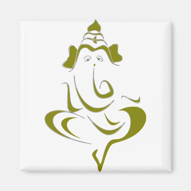 Aimant Dieu indien Ganesha (Devant)
