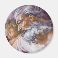 Dieu le Père, Chapelle Sixtine par Michel-Ange