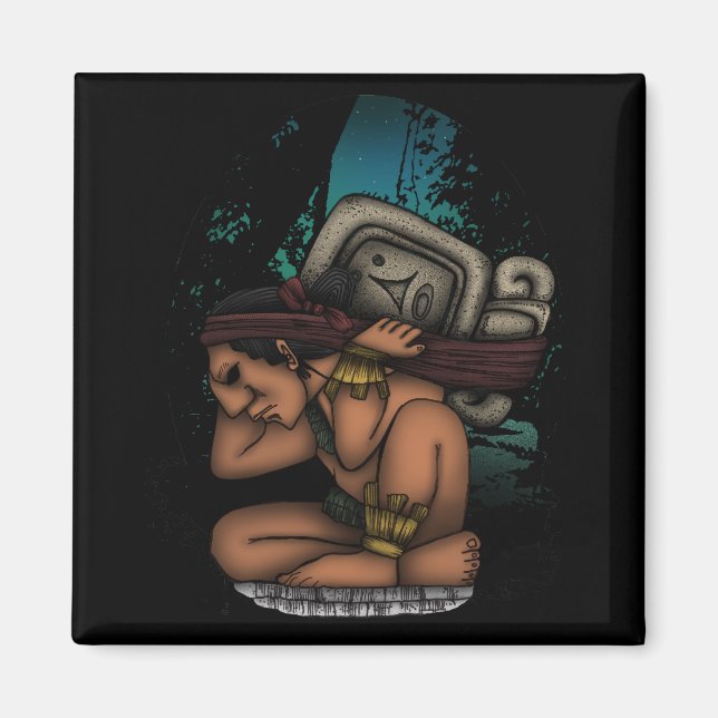 Aimant Dieu maya (Devant)