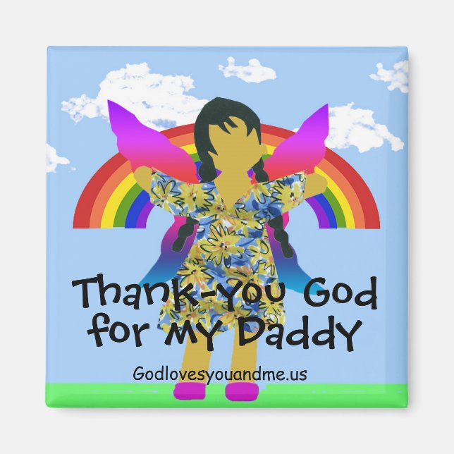 Aimant Dieu merci pour mon papa (Devant)