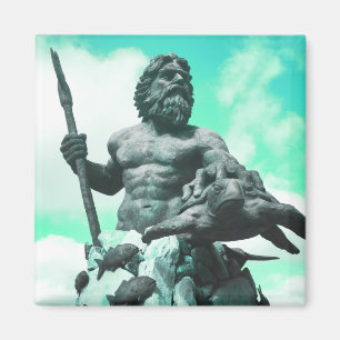 Aimant dieu mythologique néptune