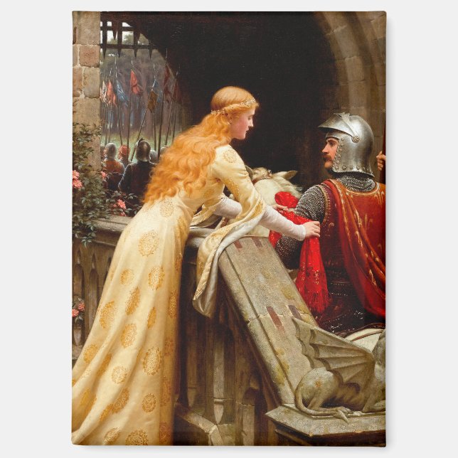 Aimant Dieu Speed Edmund Leighton Art Médiéval (Recto)