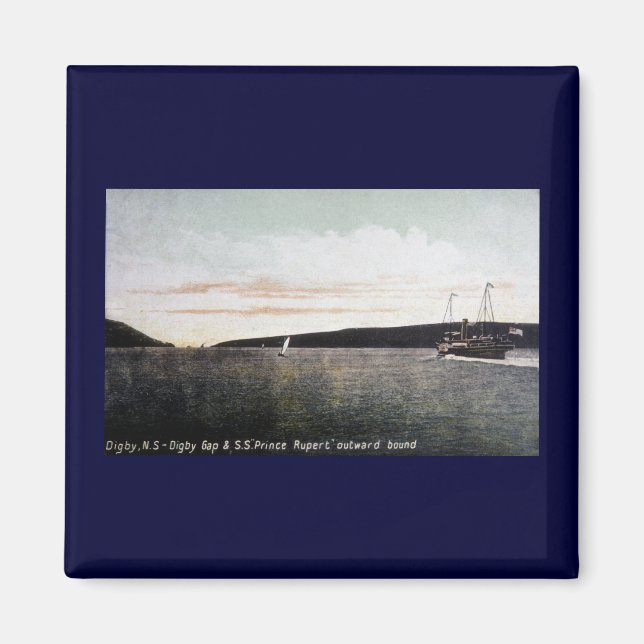 Aimant Digby Nouvelle-Écosse, Digby Gap - S.S. Prince Rup (Devant)