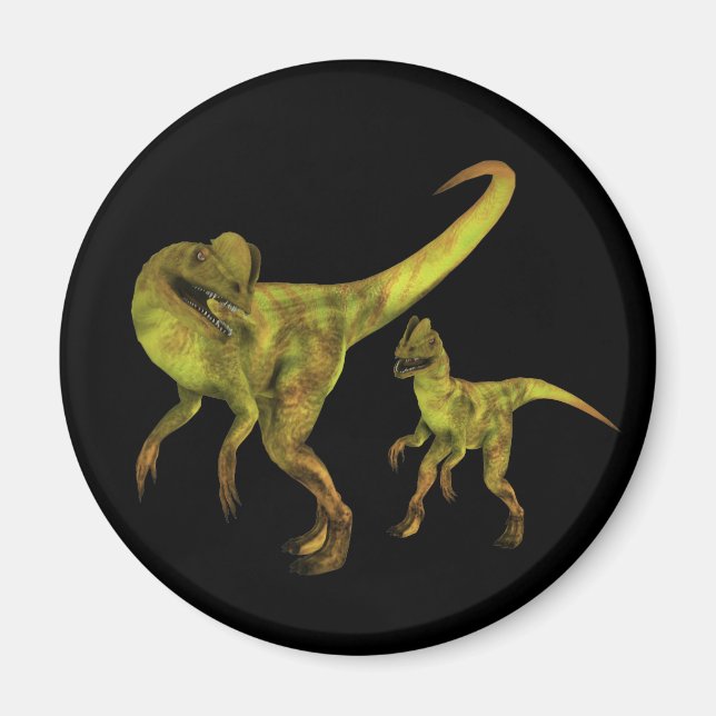 Aimant Dilophosaurus (Devant)