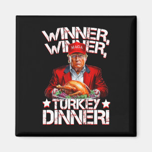 Aimant Dinde drôle de Trump gagnant gagnant Dîner de Than