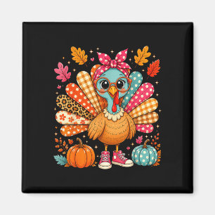 Aimant Dinde drôle glousse coquette thanksgiving reconnai