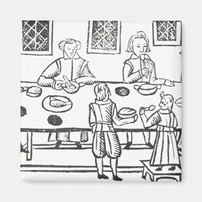 Aimant Diner à la maison, des ballades Roxburghe (Devant)