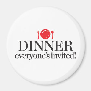 Aimant Dîner Invité de tous