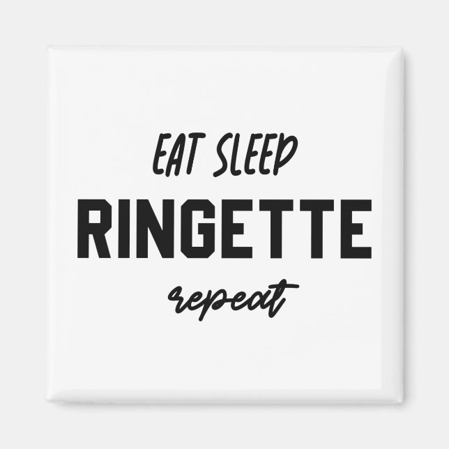 Aimant Dîner Sleep Ringette Répéter Les Cadeaux Du Lecteu (Devant)