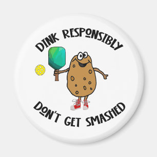 Aimant Dink Dink Responsable Pickleball Sports