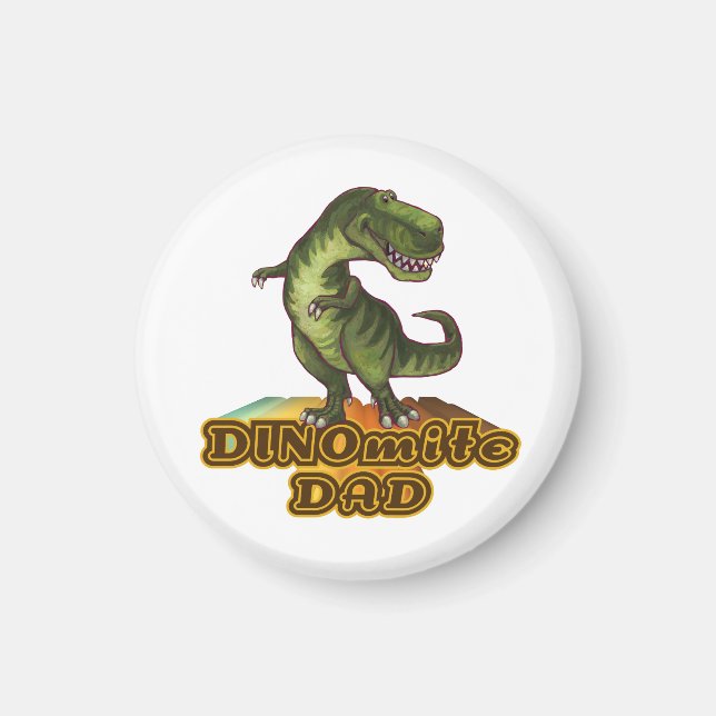 Aimant Dinomite Papa (Devant)