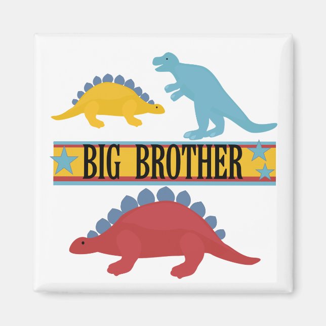 Aimant Dinosaur Big Brother (Devant)