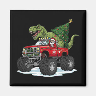 Aimant Dinosaur T Rex Noël Santa Garçons Hommes Filles Xm
