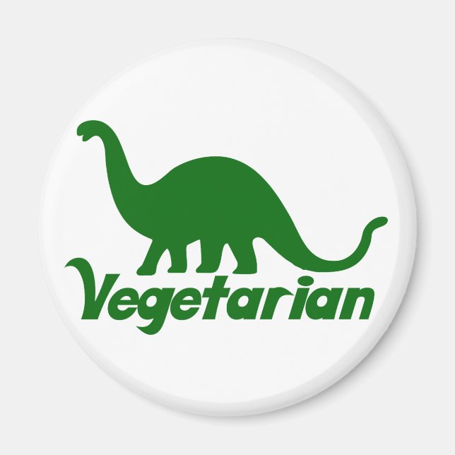 Aimant Dinosaure végétarien (Devant)