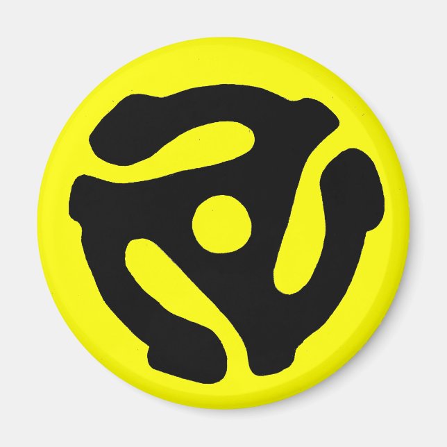 Aimant d'insertion d'enregistrement à 45 tr/min (Devant)