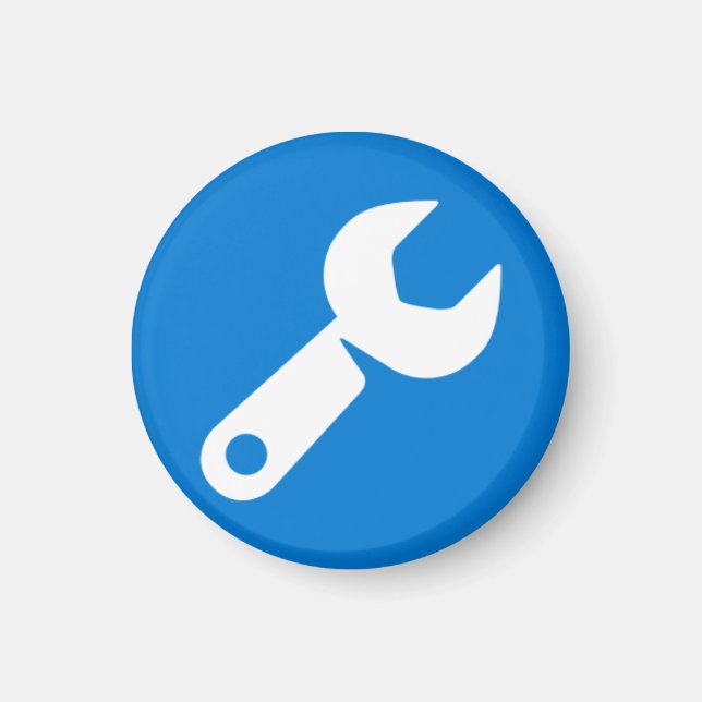 Aimant d'insigne - clé (Devant)