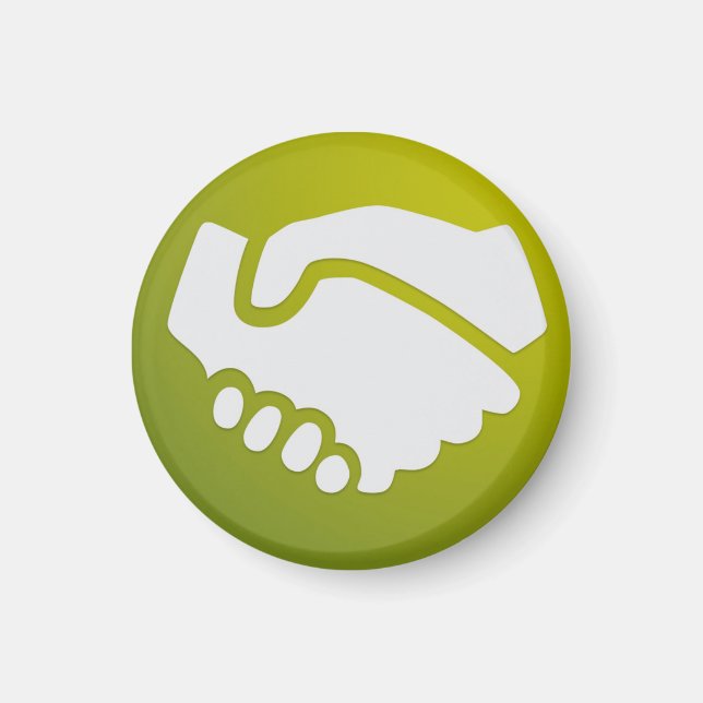 Aimant d'insigne - Confiance (Devant)