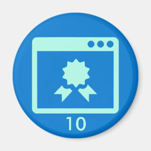 Aimant d'insigne - qualité 10