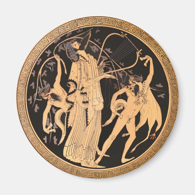 Aimant Dionysus et les Satyrs (Devant)