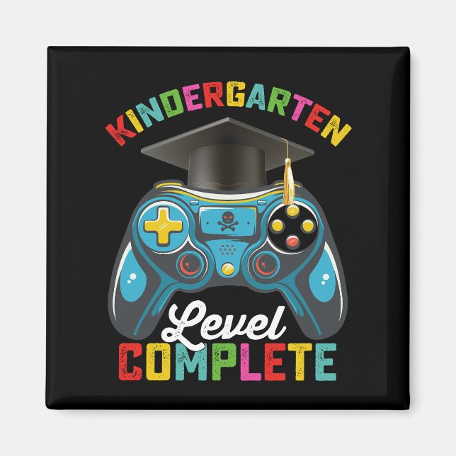 Aimant Diplômation de niveau jardin d'enfants jeu de fin  (Devant)