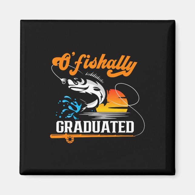 Aimant Diplômé de la pêche O'fishally Partie de remise de (Devant)