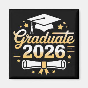 Aimant Diplômé de la promotion 2026, 26e famille fière