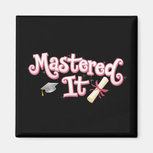 Aimant Diplômé de maîtrise diplômé de maîtrise
