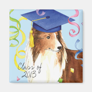 Aimant Diplômé de Sheltie