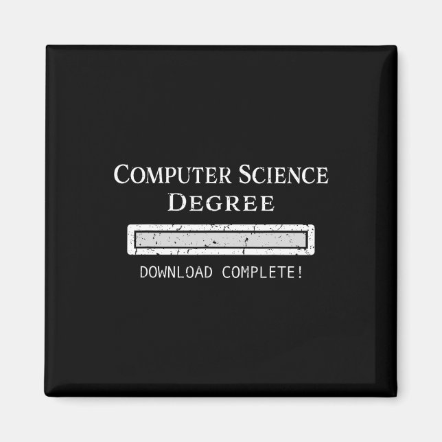 Aimant Diplôme en sciences (Devant)