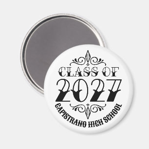 Aimant Diplômés de la promotion 2027 de la classe Gris de