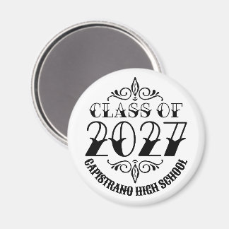 Aimant Diplômés de la promotion 2027 de la classe Gris de