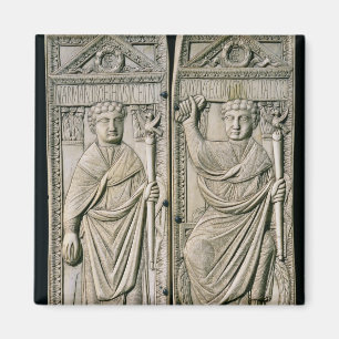 Aimant Diptyque de consul de Boethius dans l'ANNONCE 487