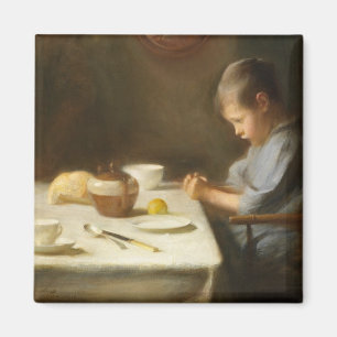 Aimant Dire grâce (Garçon priant à la table)