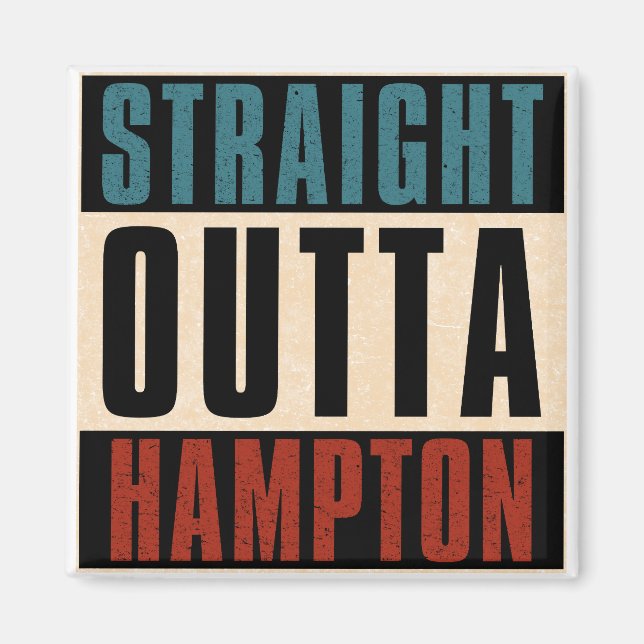 Aimant Direct Outta Hampton Virginia VA (Devant)