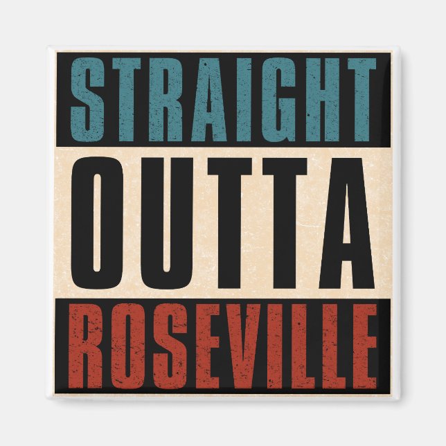 Aimant Directement à Roseville Californie CA (Devant)