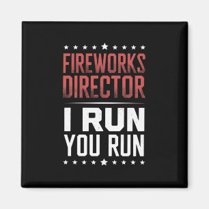 Aimant Directeur de Feu d'Artifice Je cours vous courez D