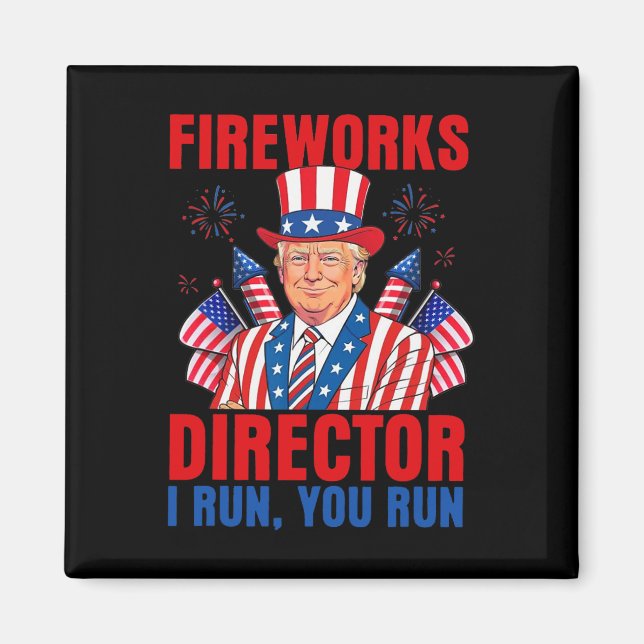 Aimant Directeur de Feu d'Artifice Je cours vous courez D (Devant)