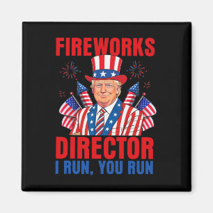 Aimant Directeur de feux d'artifice I Je cours vous coure