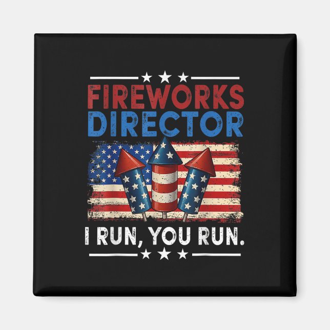 Aimant Directeur de Feux d'Artifice - Je Cours Vous Coure (Devant)