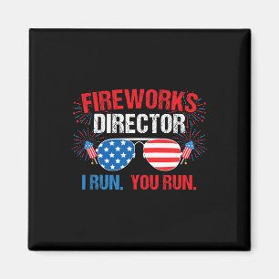 Aimant Directeur de Feux d'Artifice Je cours. Vous courez