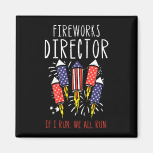 Aimant Directeur de feux d'artifice si je dirige des homm