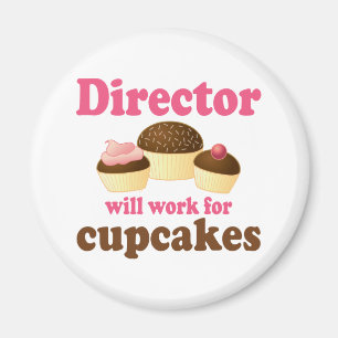 Aimant Directeur Travaillera Pour Cupcakes