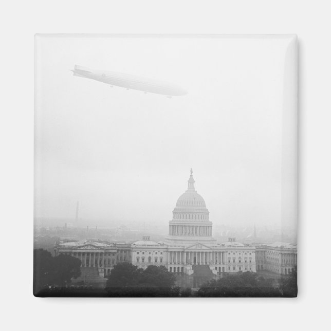 Aimant Dirigible Over D.C., années 1920 (Devant)