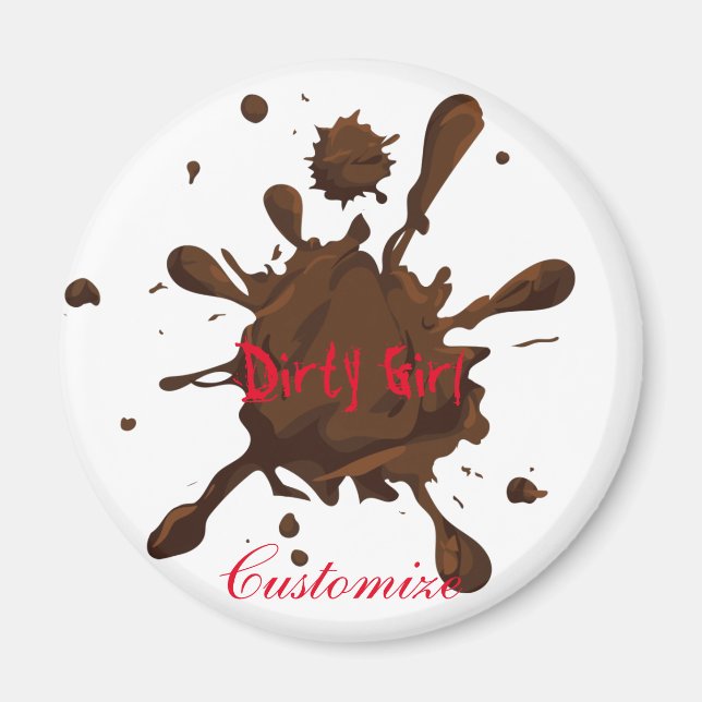 Aimant Dirty Girl Thunder_Cove (Devant)
