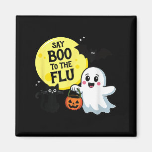 Aimant Dis Halloween de la grippe
