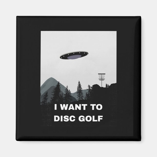 Aimant Disc Golf Ufo  (Devant)