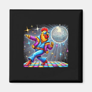 Aimant Discothèque esthétique pour la danse du poulet